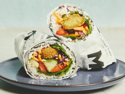 MO'rice Sushi Burrito Falafel